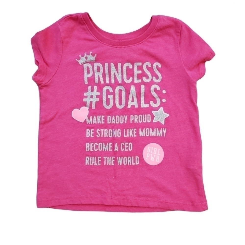 The Childrens Place Princess Goals‎ Top 2T Toddlers